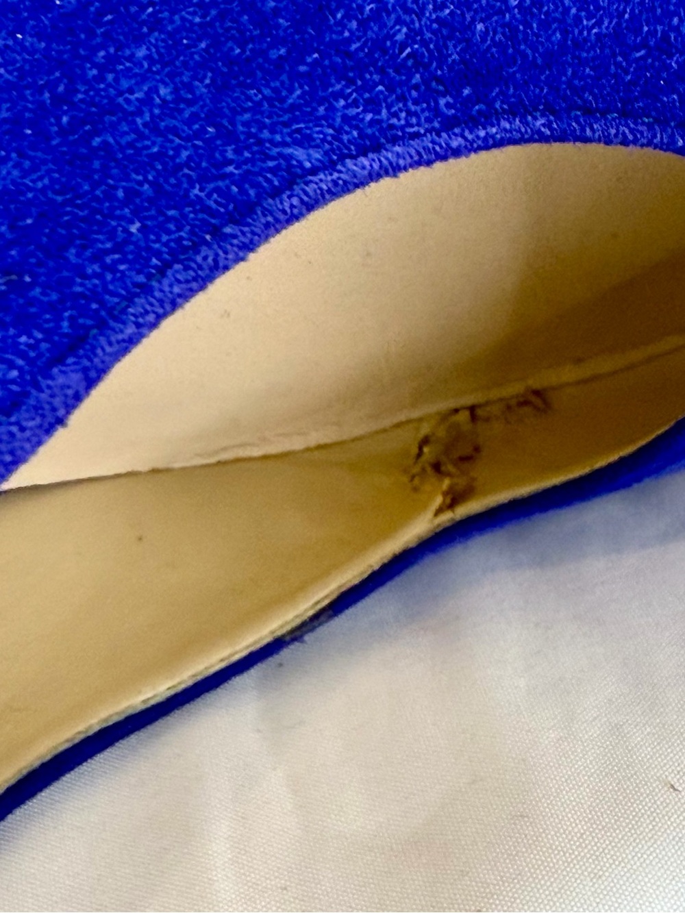 Nine West Royal Blue Suede Pumps - Picture 14 of 14